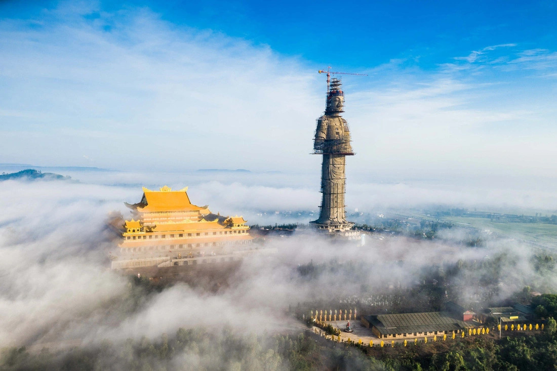 Ghé núi Thiên Mã, chiêm bái tượng Phật Quan Âm cao nhất Đông Nam Á