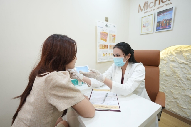 Dr.Kim Thoa và tâm huyết chăm sóc da cho mọi người tại Michelía